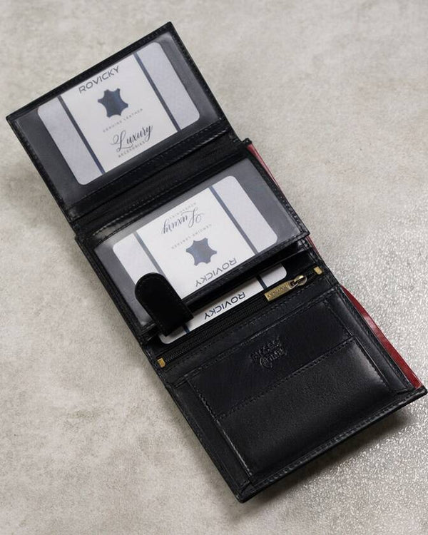 Vīriešu ādas maks Rovicky RV104 N272