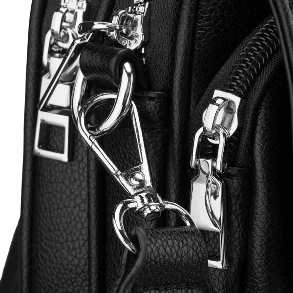 Sieviešu PU soma R-074-02, melna RM30