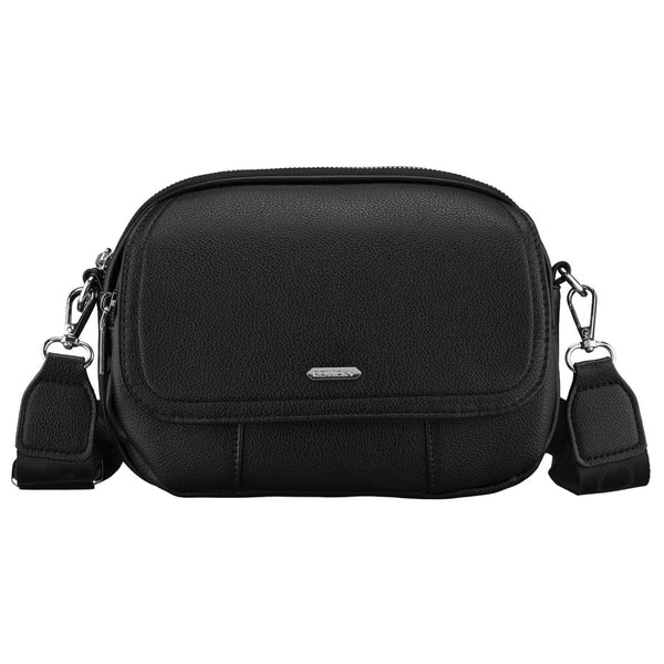 Sieviešu PU soma R-074-02, melna RM30