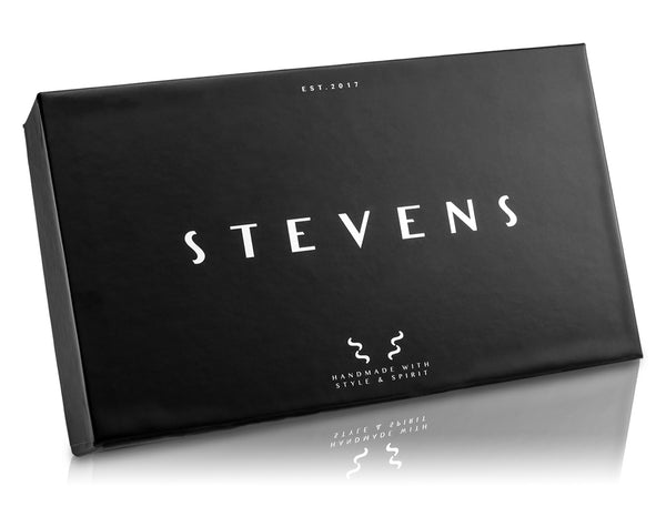 Vīriešu jostu komplekts Stevens, melns un tumši zils