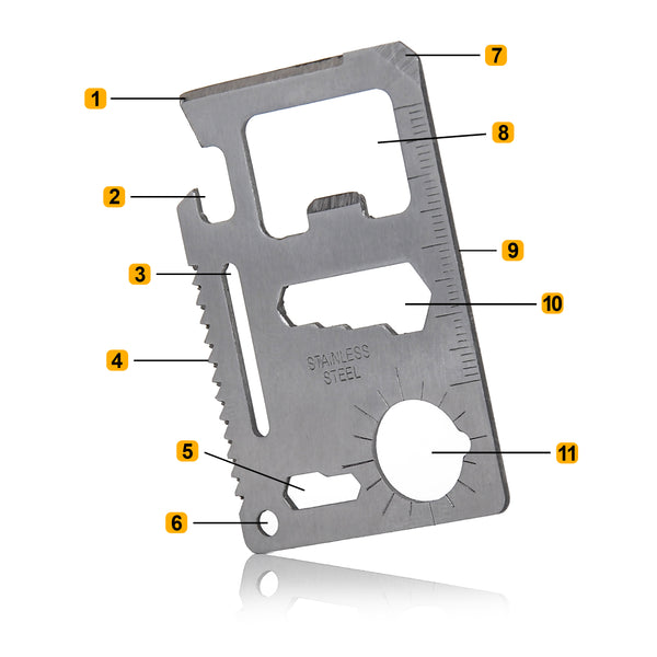 Dāvanu komplekts vīriešiem – STEVENS ādas maks ar RFID aizsardzību, izdzīvošanas karte un dāvanu maisiņš 326A