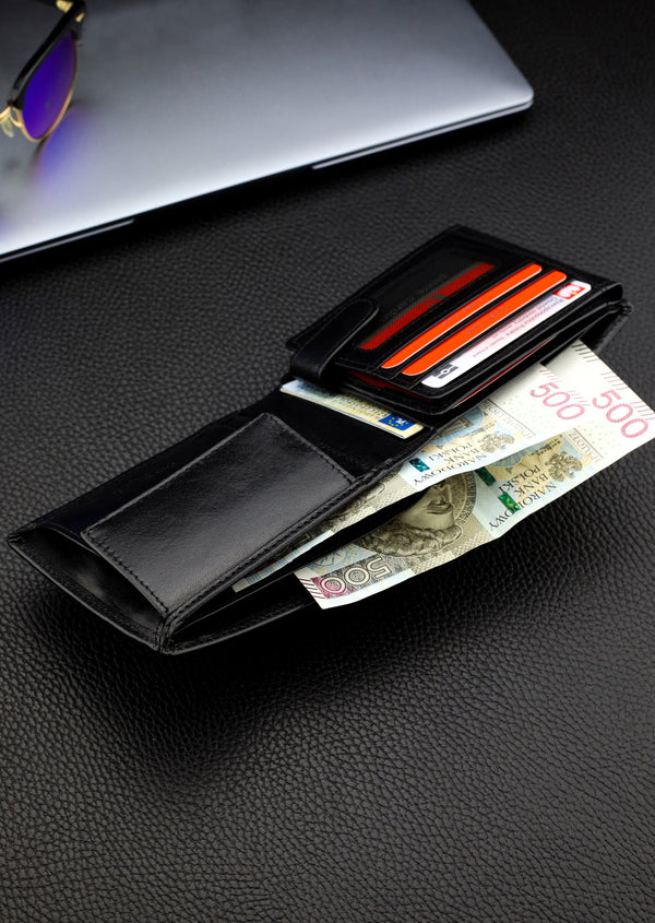 Dāvanu komplekts vīriešiem: Pierre Cardin RFID ādas maks un Stevens josta 423206 