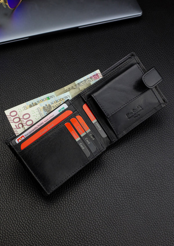 Dāvanu komplekts vīriešiem: Pierre Cardin maks un Stevens josta A5288 