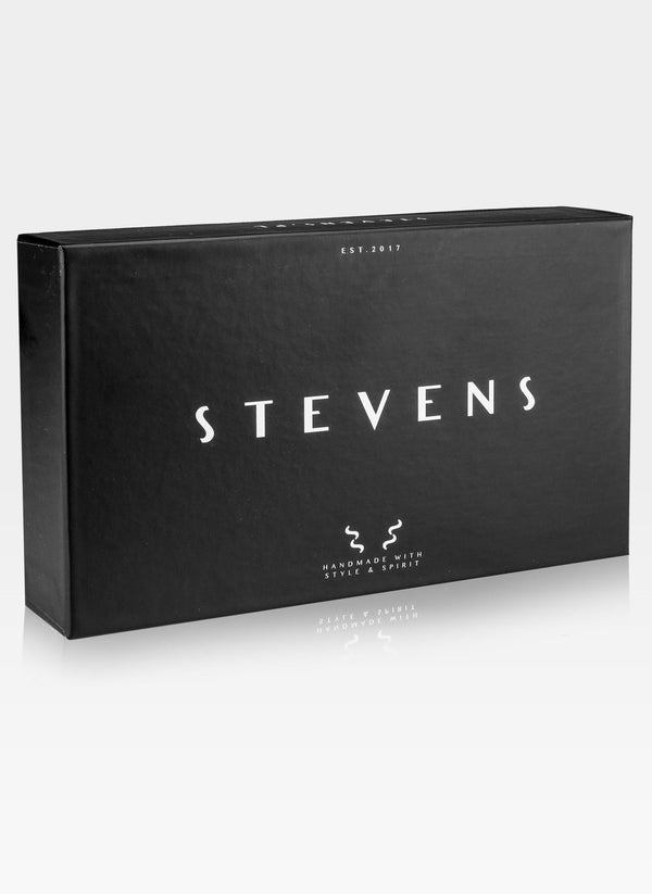 Vīriešu jostas un ādas maka komplekts STEVENS D6