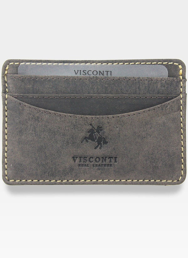 Īstas ādas vīriešu karšu maciņš Visconti S709