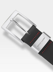 Vīriešu ādas josta Pierre Cardin 70007, melna D53 