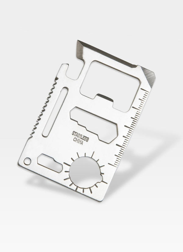 Dāvanu komplekts vīriešiem – STEVENS ādas maks ar RFID aizsardzību, izdzīvošanas karte un dāvanu maisiņš 326A