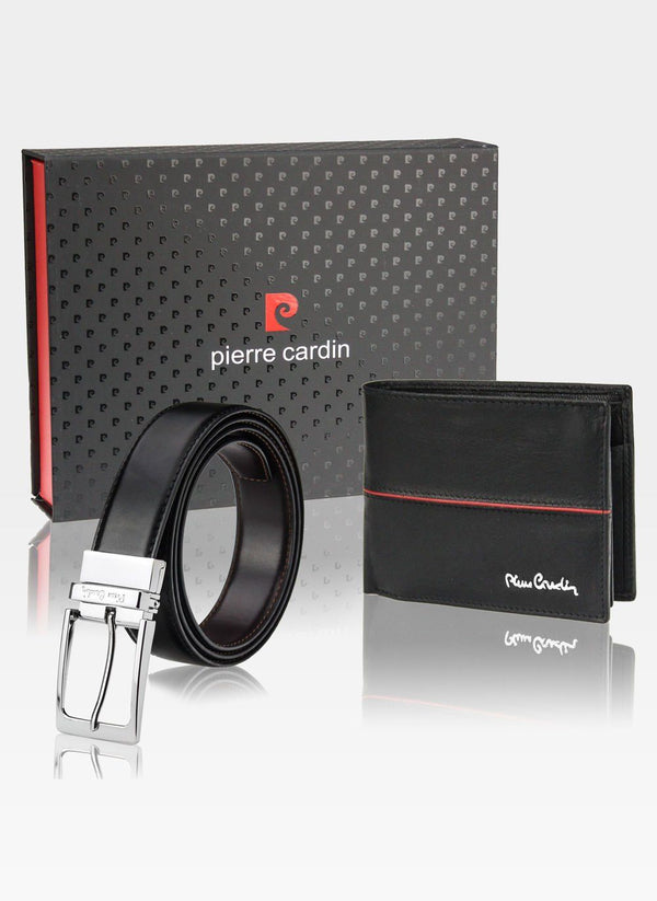 Vīriešu komplekta maks ar jostu Pierre Cardin K38 8806
