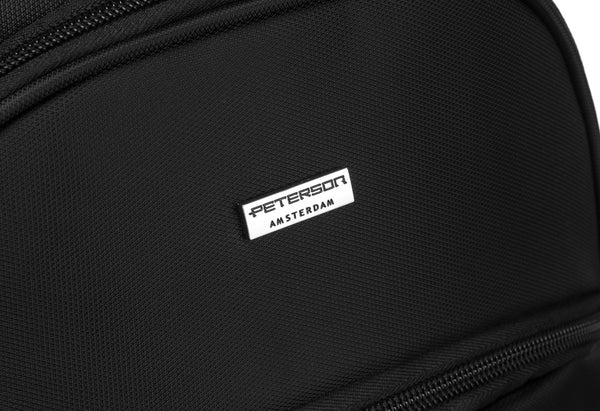 Klēpjdatora mugursoma, melna - Peterson N337