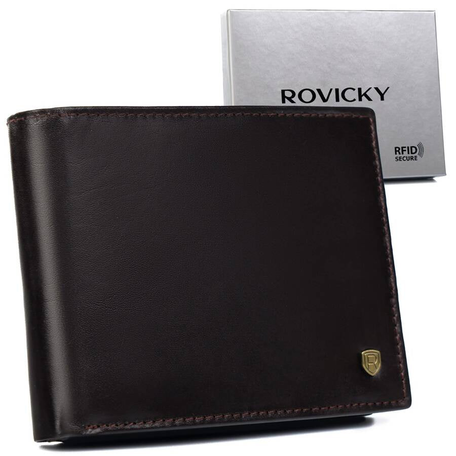 Vīriešu ādas maks Rovicky RV168 N274