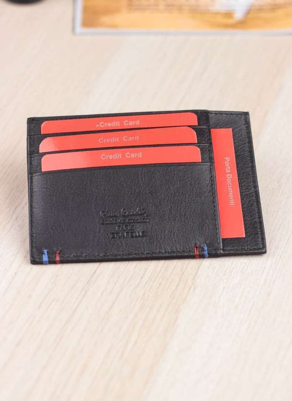 Vīriešu ādas maks Pierre Cardin Tilak22 P020, melnā krāsā S454