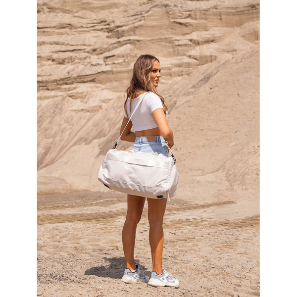 Liela sieviešu rokassoma Peterson, bēša