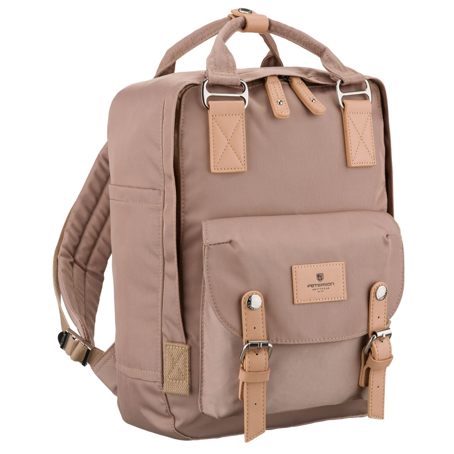 Liela sieviešu mugursoma Peterson, bēša K59