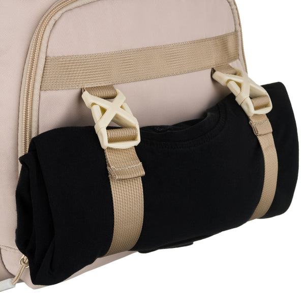 Vidēja izmēra unisex mugursoma Peterson, bēša N520
