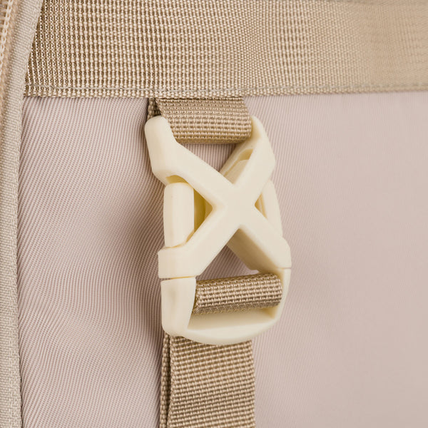 Vidēja izmēra unisex mugursoma Peterson, bēša N520