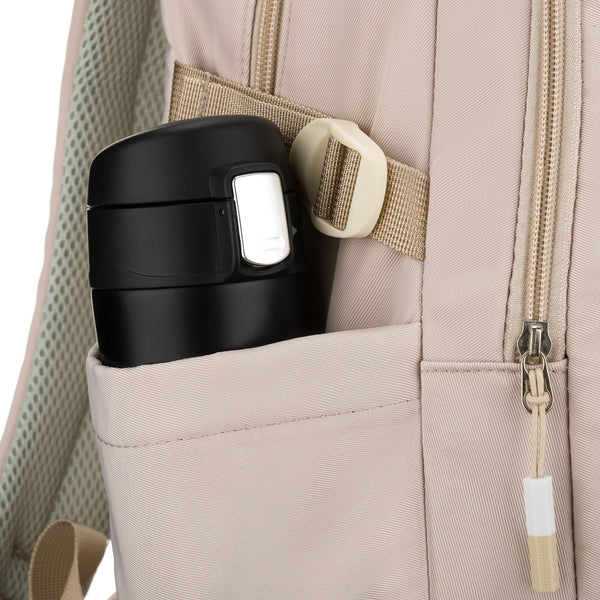 Vidēja izmēra unisex mugursoma Peterson, bēša N520