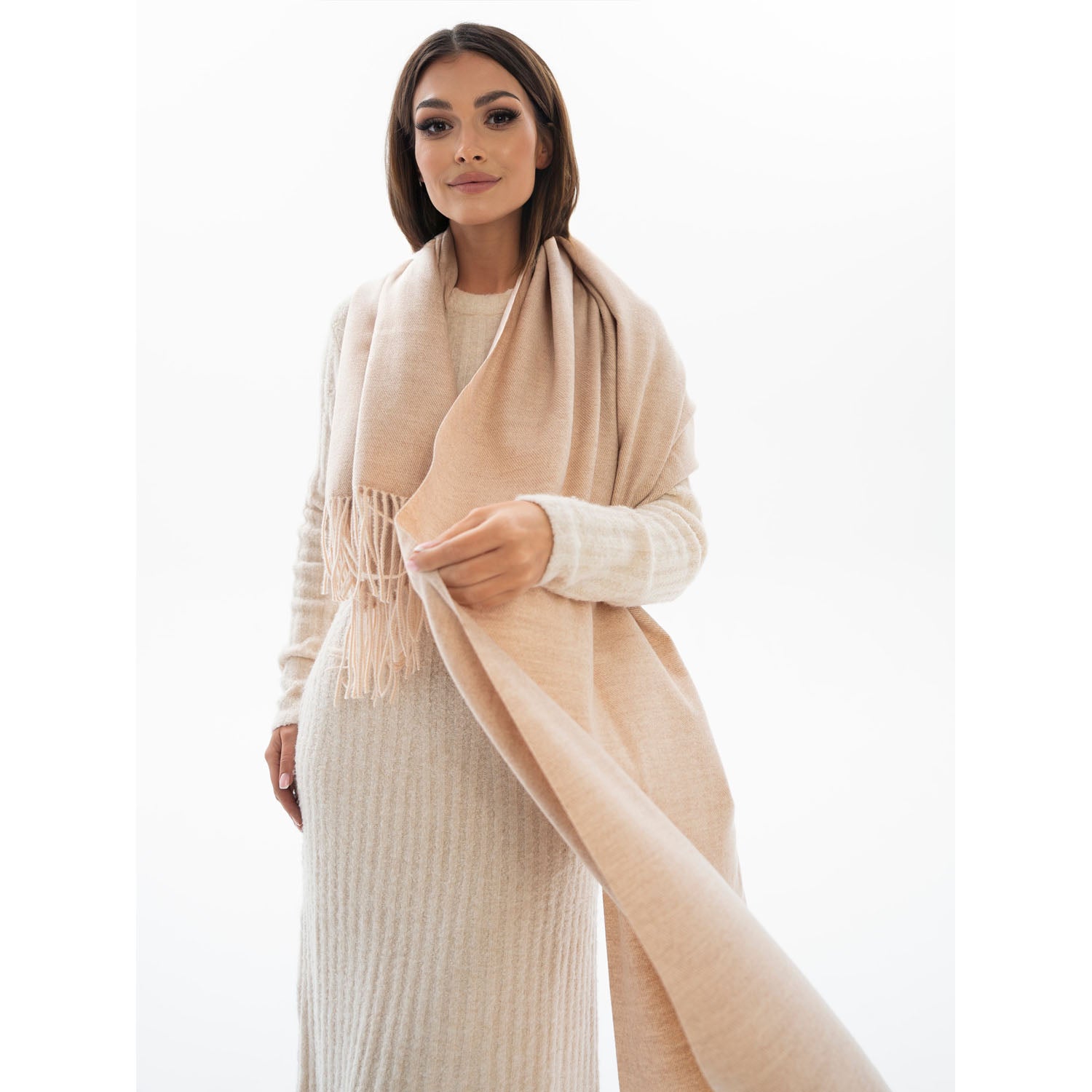 Šalle sievietēm Rovicky, smilšu krāsā S23