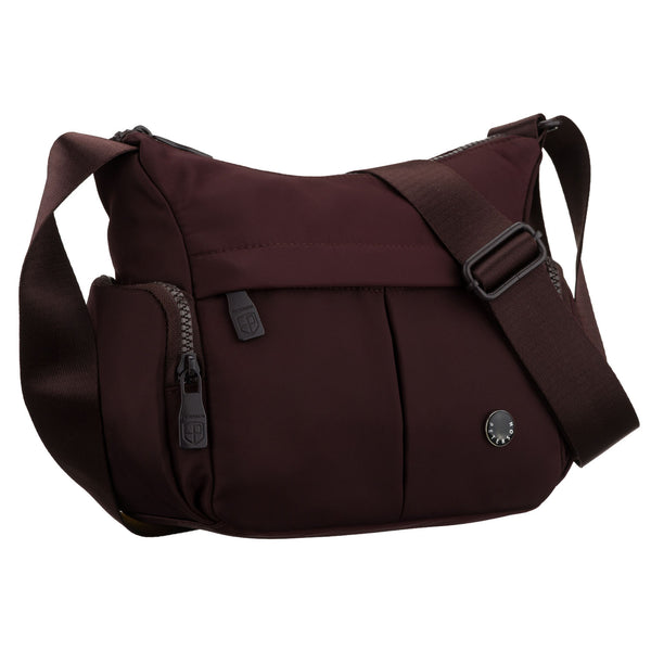 Sieviešu rokassoma Peterson, bordo krāsā B214