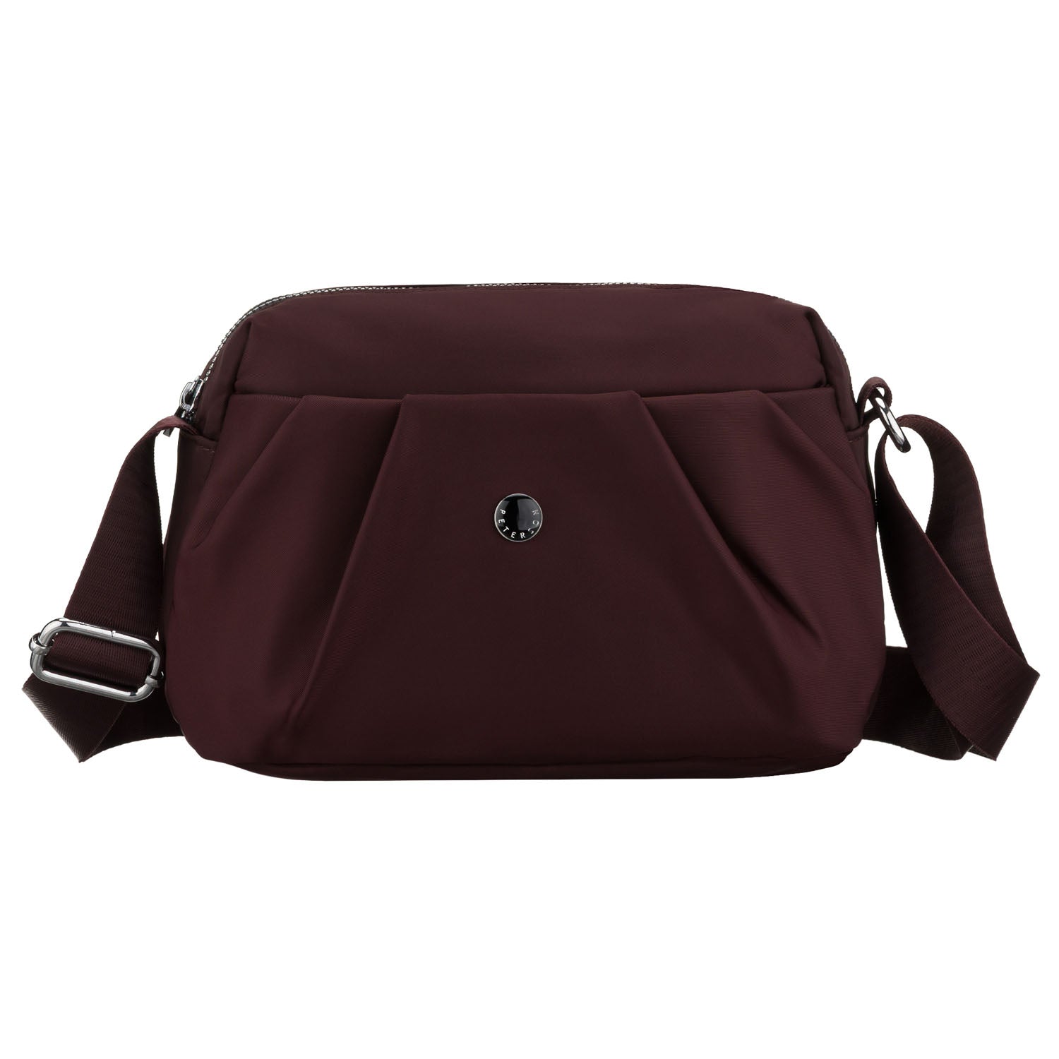 Maža rankinė moterims Peterson, bordo B181