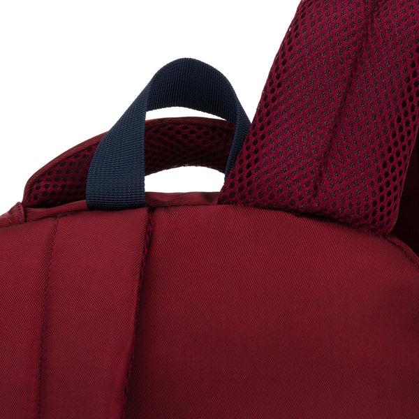Vidēja izmēra mugursoma unisex Peterson, bordo krāsā