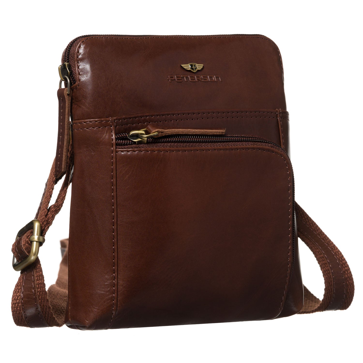 Vīriešu soma Peterson, brūna R524