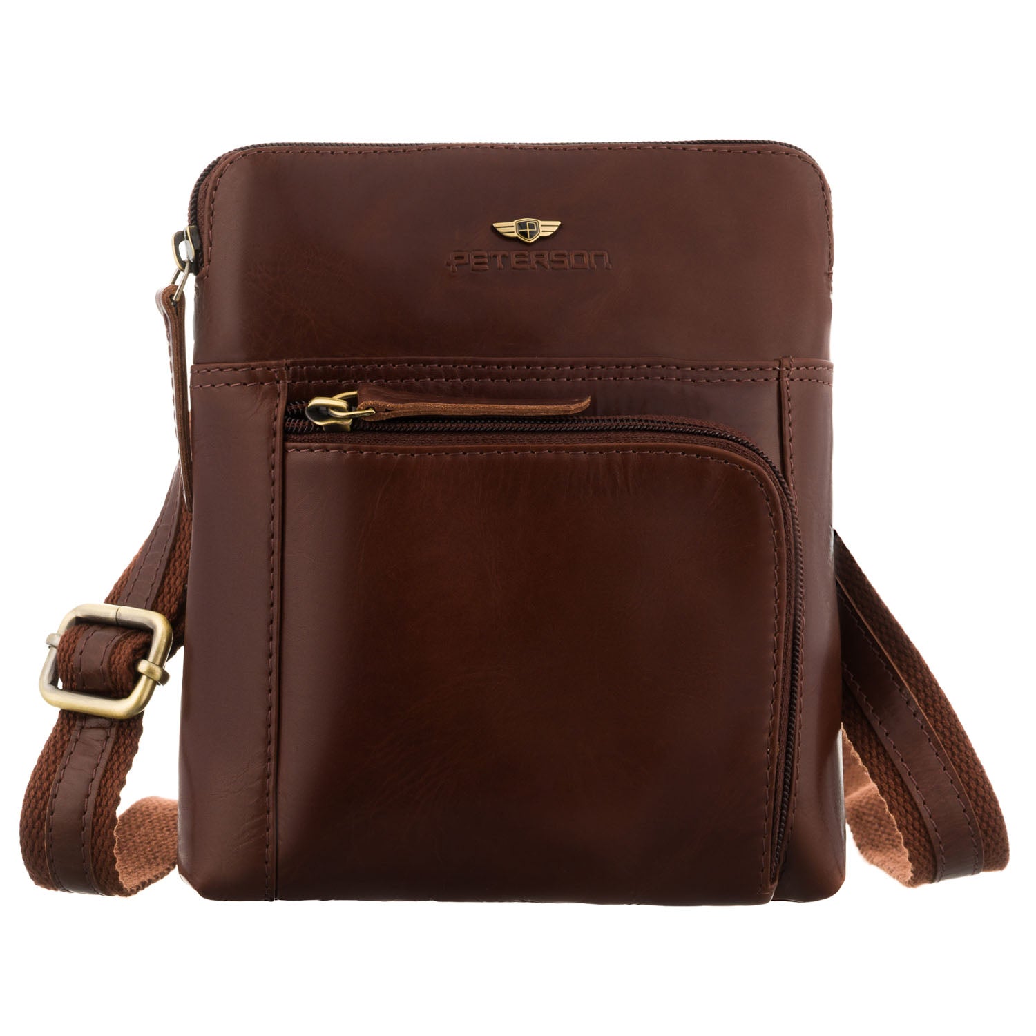 Vīriešu soma Peterson, brūna R524