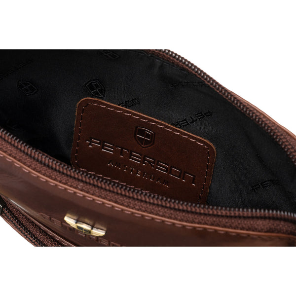 Vīriešu soma Peterson, brūna R524