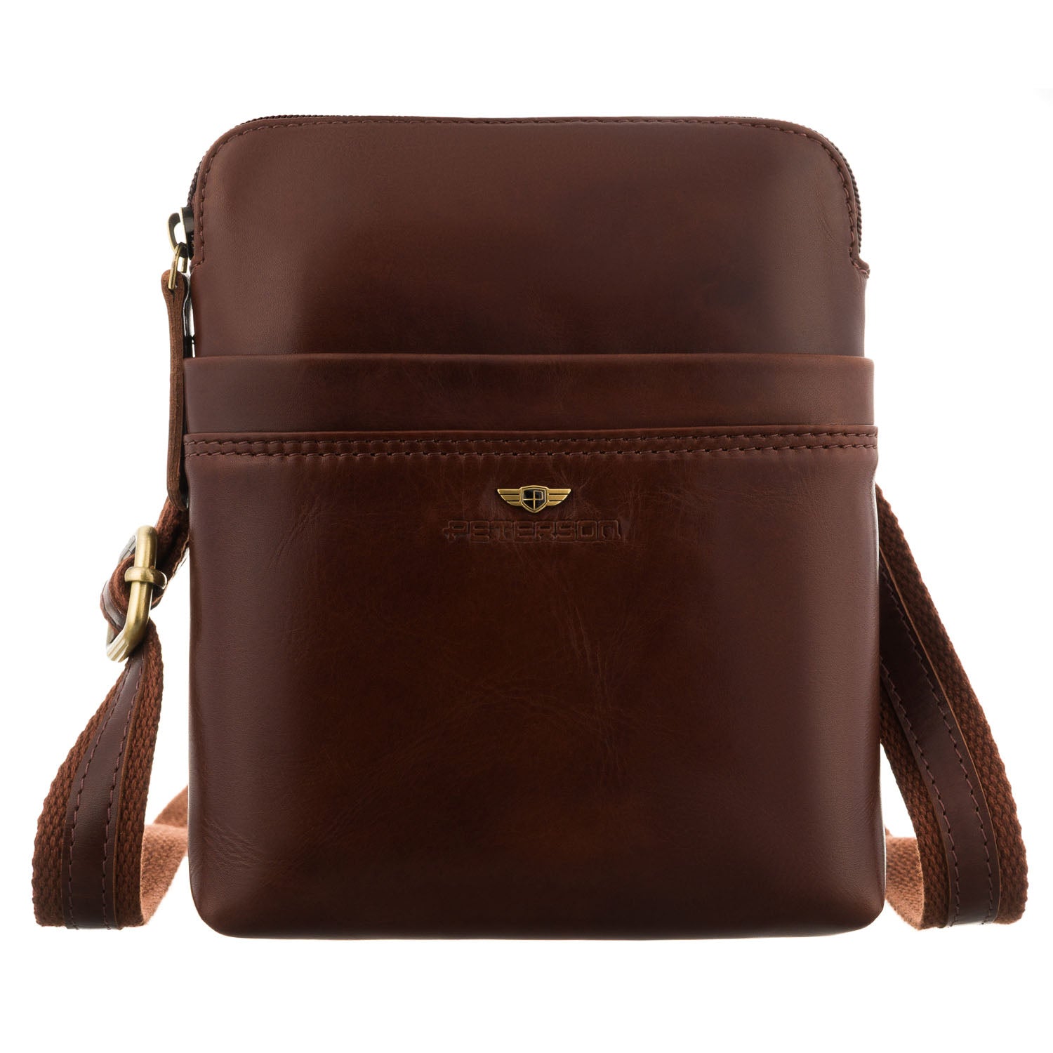 Vīriešu soma Peterson, brūna R516