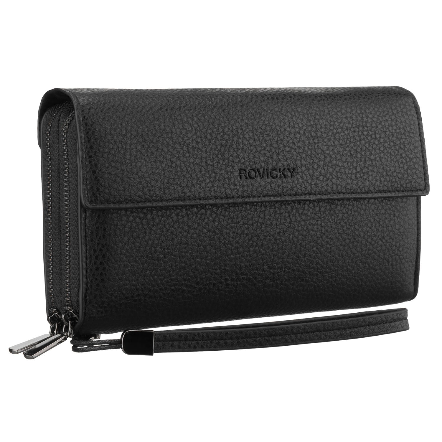 Vīriešu rokas pulkstenis Rovicky, melns AX20