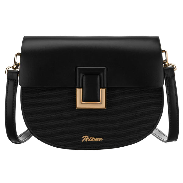 Maza sieviešu rokassomiņa Peterson, melna 1467