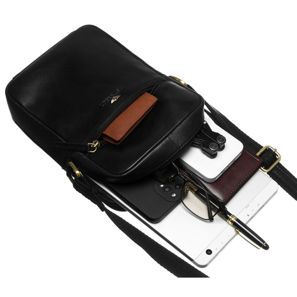 Vīriešu soma Peterson, melna R426