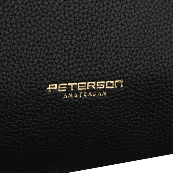 Liela sieviešu iepirkumu soma Peterson, melna AX37