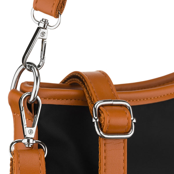 Sieviešu rokassoma Peterson, melna B300