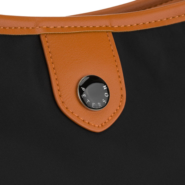 Sieviešu rokassoma Peterson, melna B300