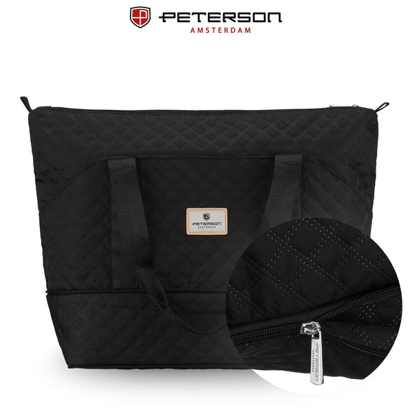 Sporta soma Peterson, melna AX46