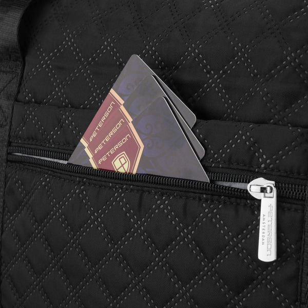 Sporta soma Peterson, melna AX46