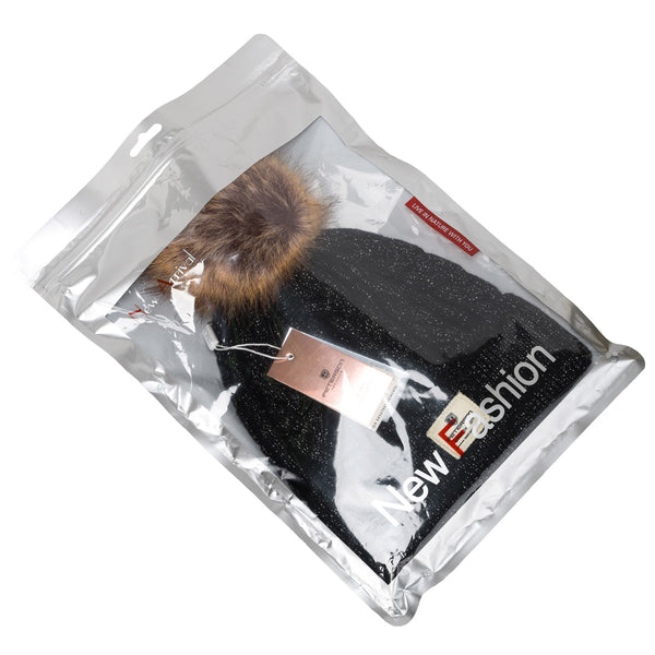 Sieviešu cepure Peterson, melna K109