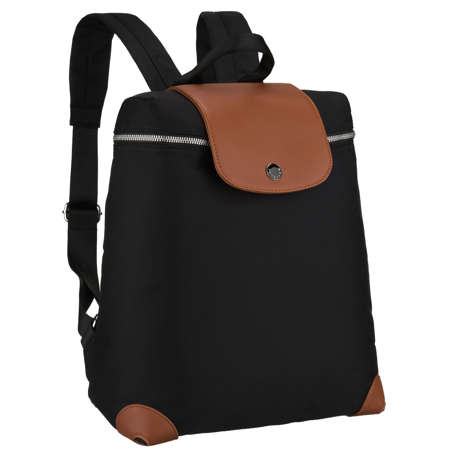 Kuprinė moterims Peterson, juoda ruda B716