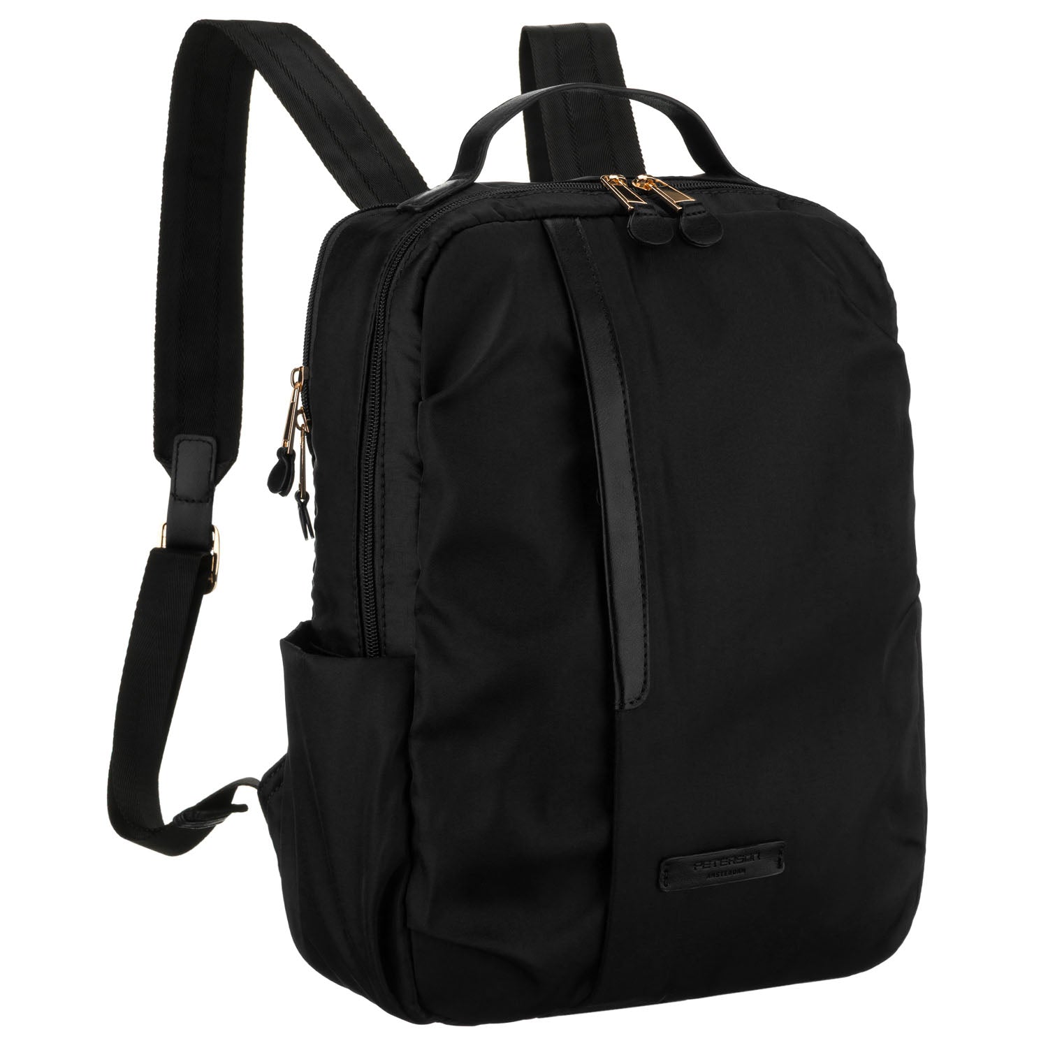 Sieviešu mugursoma Peterson, melna K34