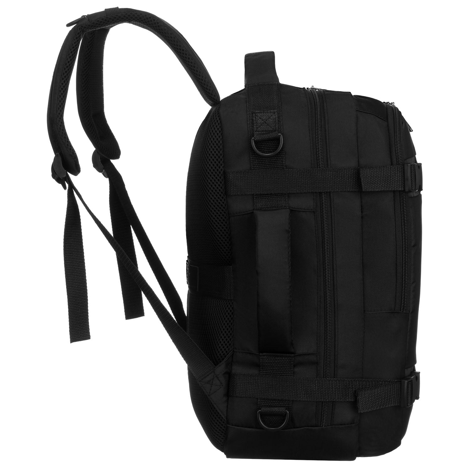 Mugursoma unisex Peterson, melna K9