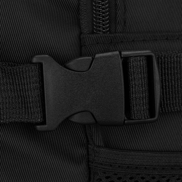 Mugursoma unisex Peterson, melna K48