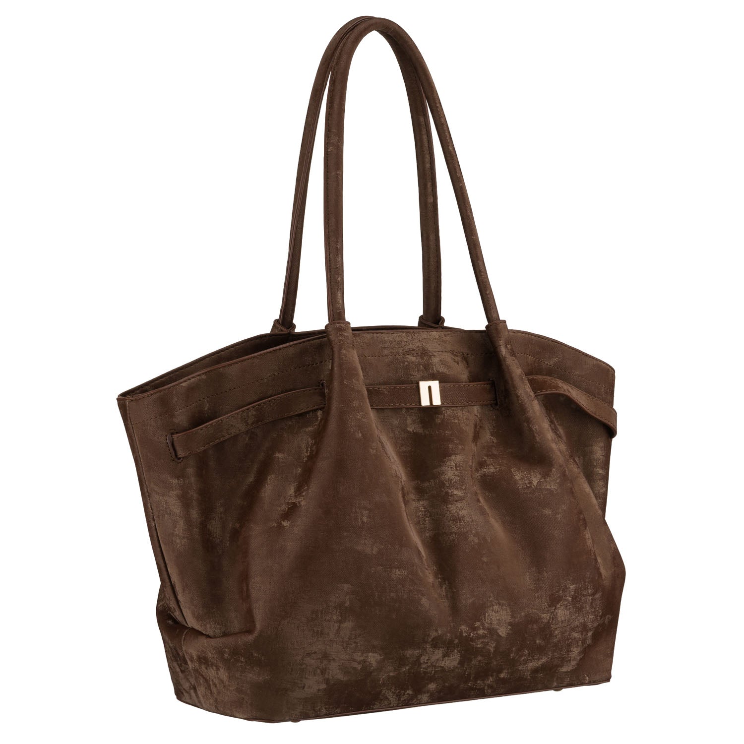 Liela sieviešu iepirkumu soma Peterson, brūna AX35