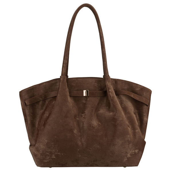 Liela sieviešu iepirkumu soma Peterson, brūna AX35