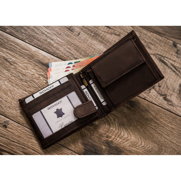 Liels vīriešu maks Always Wild, brūns N450