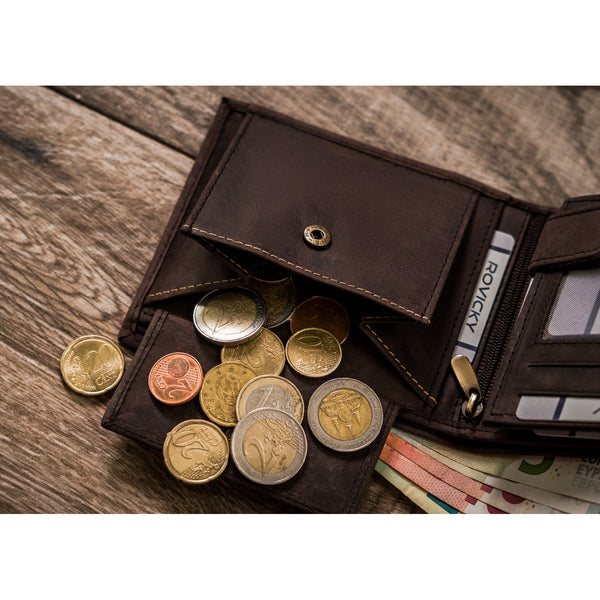 Liels vīriešu maks Always Wild, brūns N450