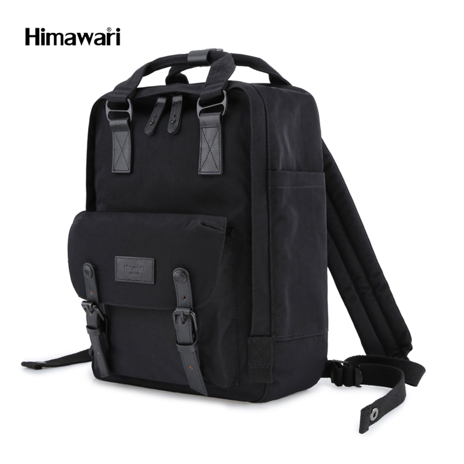 Didelė juoda kuprinė 14″ laptopui Himawari