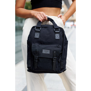 Didelė juoda kuprinė 14″ laptopui Himawari