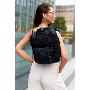 Didelė juoda kuprinė 14″ laptopui Himawari