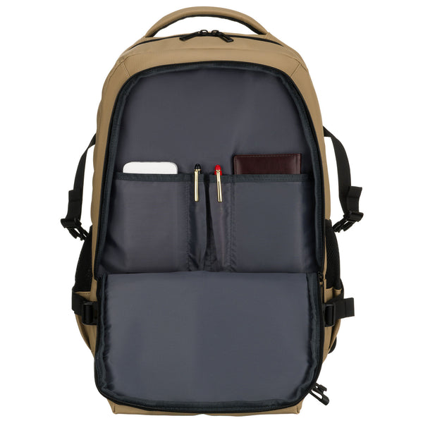 Liela unisex mugursoma Peterson, haki krāsā K22