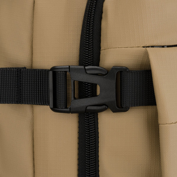Liela unisex mugursoma Peterson, haki krāsā K22